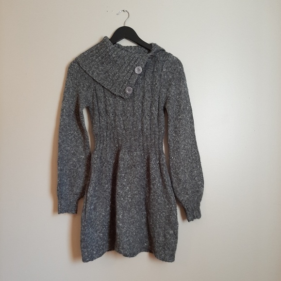 Long sleeve knit guess dress - Picture 1 of 4